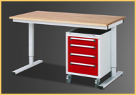 RAU Height Adjustable Workbenches